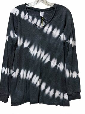 Te Verde Medium Tie Dye Long Sleeve Shirt NWT B3